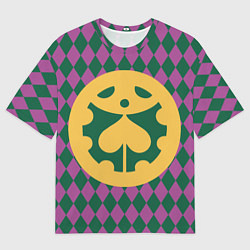 Футболка оверсайз мужская ДжоДжо, цвет: 3D-принт
