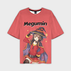 Футболка оверсайз мужская Megumin, цвет: 3D-принт
