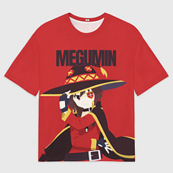 Мужская футболка оверсайз Megumin