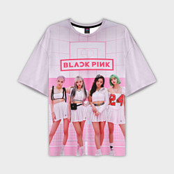 Мужская футболка оверсайз BLACKPINK