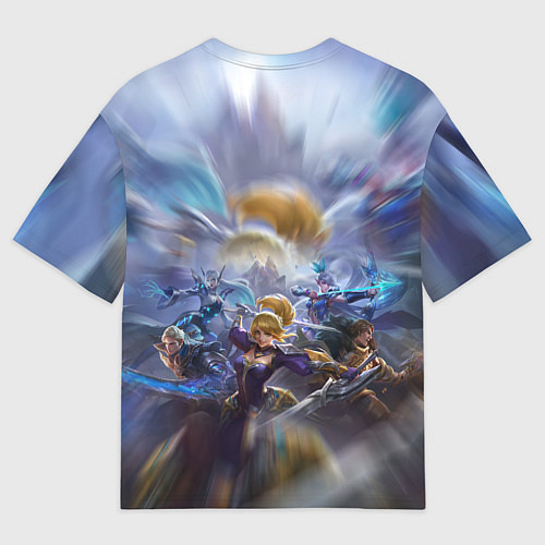 Мужская футболка оверсайз Mobile Legends Z / 3D-принт – фото 2