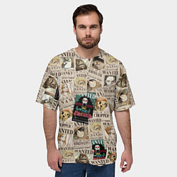 Футболка оверсайз мужская Ван пис, цвет: 3D-принт — фото 2