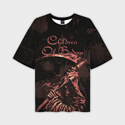 Футболка оверсайз мужская Children of Bodom Reaper, цвет: 3D-принт