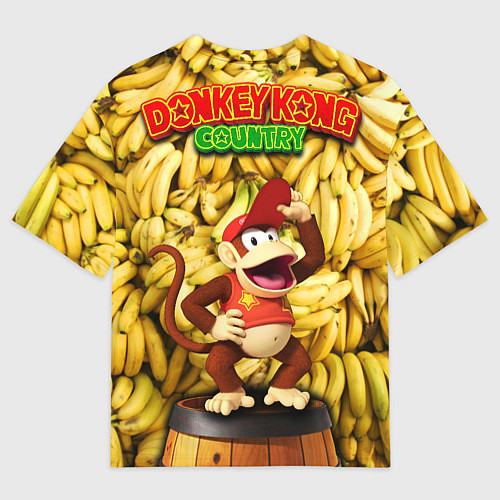 Мужская футболка оверсайз Dk / 3D-принт – фото 2