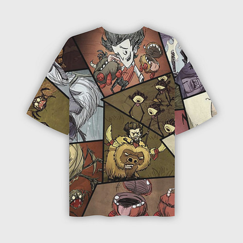 Мужская футболка оверсайз Dont Starve / 3D-принт – фото 2