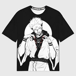 Мужская футболка оверсайз Сукуна