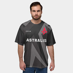 Футболка оверсайз мужская Astralis Jersey Pro 202122, цвет: 3D-принт — фото 2
