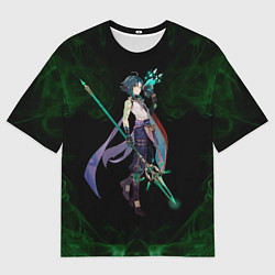 Мужская футболка оверсайз Genshin Impact - Xiao