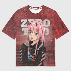 Мужская футболка оверсайз Zero Two