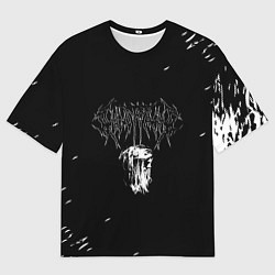 Футболка оверсайз мужская GHOSTEMANE, цвет: 3D-принт