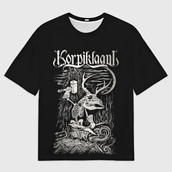 Мужская футболка оверсайз Korpiklaani