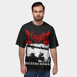 Футболка оверсайз мужская Mayhem, цвет: 3D-принт — фото 2