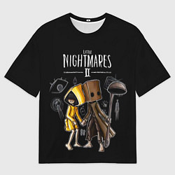 Футболка оверсайз мужская LITTLE NIGHTMARES 2, цвет: 3D-принт