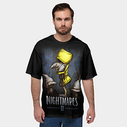 Футболка оверсайз мужская LITTLE NIGHTMARES 2, цвет: 3D-принт — фото 2