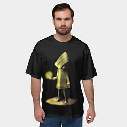 Футболка оверсайз мужская Little Nightmares 2, цвет: 3D-принт — фото 2