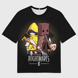Футболка оверсайз мужская LITTLE NIGHTMARES 2, цвет: 3D-принт