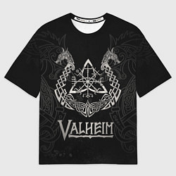 Футболка оверсайз мужская Valheim, цвет: 3D-принт