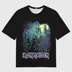 Мужская футболка оверсайз IRON MAIDEN