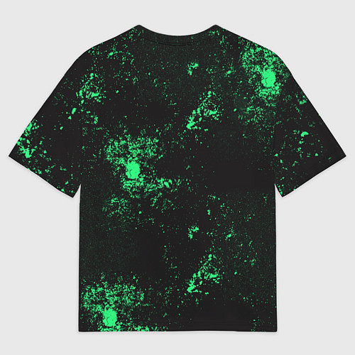 Мужская футболка оверсайз Эрен Йегер АТАКА ТИТАНОВ / 3D-принт – фото 2