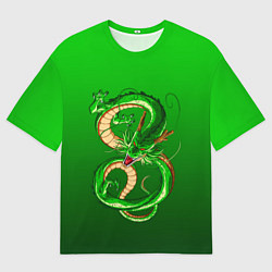 Мужская футболка оверсайз Земляной анимешный дракон