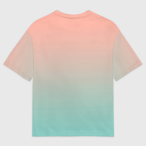 Мужская футболка оверсайз Чирлидерша с помпонами / 3D-принт – фото 2