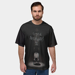 Футболка оверсайз мужская Little Nightmares 2, цвет: 3D-принт — фото 2