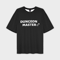 Мужская футболка оверсайз Dungeon Master