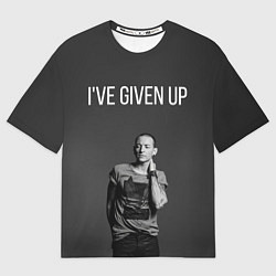 Футболка оверсайз мужская Given Up, цвет: 3D-принт