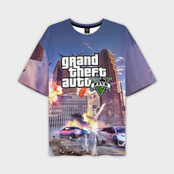 Мужская футболка оверсайз ЭКШЕН Grand Theft Auto V