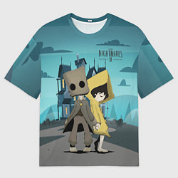 Футболка оверсайз мужская Little Nightmares 2, цвет: 3D-принт