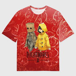Мужская футболка оверсайз Little Nightmares 2