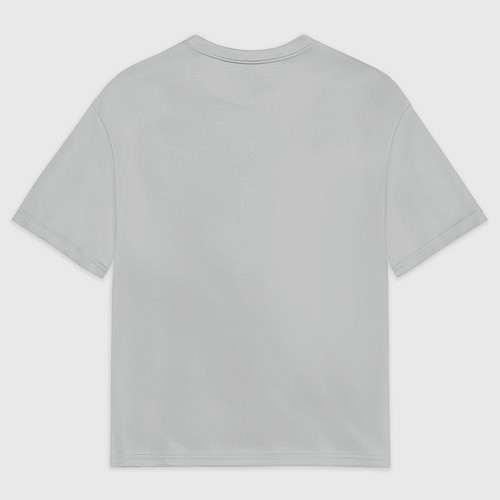 Мужская футболка оверсайз NO / 3D-принт – фото 2