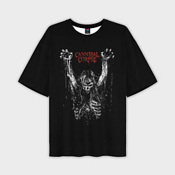 Мужская футболка оверсайз Cannibal Corpse