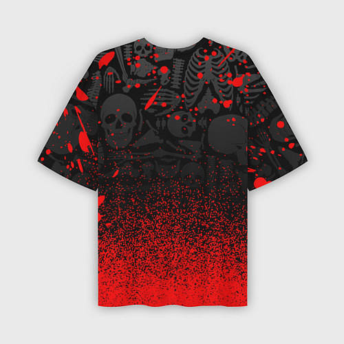 Мужская футболка оверсайз CANNIBAL CORPSE / 3D-принт – фото 2