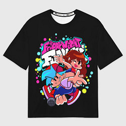 Футболка оверсайз мужская Friday Night Funkin, цвет: 3D-принт