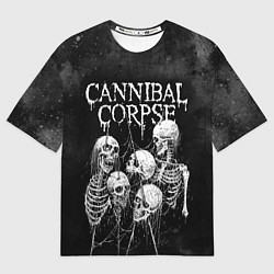 Футболка оверсайз мужская Cannibal Corpse, цвет: 3D-принт
