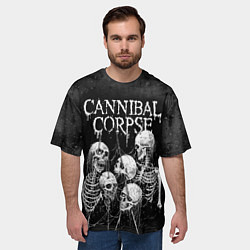 Футболка оверсайз мужская Cannibal Corpse, цвет: 3D-принт — фото 2