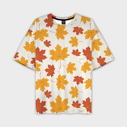 Мужская футболка оверсайз Осень Autumn