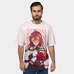 Футболка оверсайз мужская Sempai, цвет: 3D-принт — фото 2