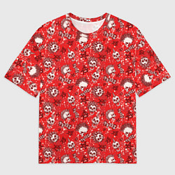 Футболка оверсайз мужская Панк-рок, цвет: 3D-принт