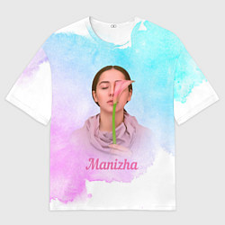 Мужская футболка оверсайз Манижа Manizha