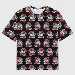 Мужская футболка оверсайз Friday Night Funkin, паттерн