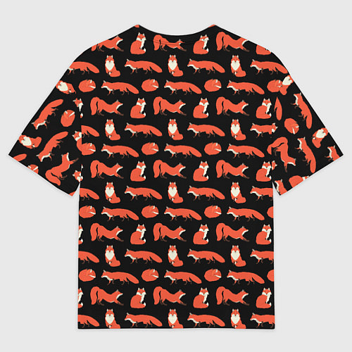 Мужская футболка оверсайз ФЫР-ФЫР КАК ЛИСА / 3D-принт – фото 2