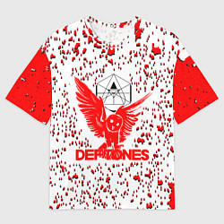 Футболка оверсайз мужская Deftones, цвет: 3D-принт