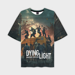 Мужская футболка оверсайз Dying Light