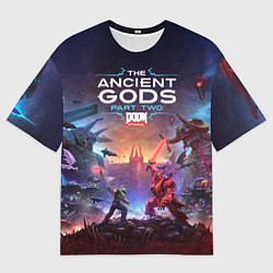Мужская футболка оверсайз DOOM Eternal: The Ancient Gods