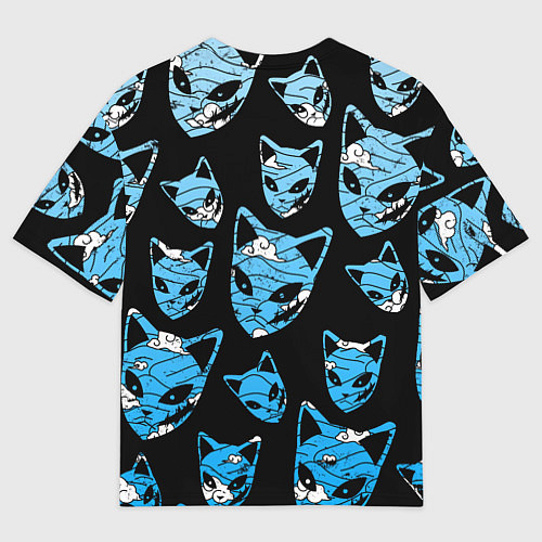 Мужская футболка оверсайз ГИО ТОМИОКА КЛИНОК / 3D-принт – фото 2