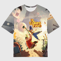 Мужская футболка оверсайз It Takes Two