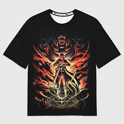 Футболка оверсайз мужская СТАЛЬНОЙ АЛХИМИК, цвет: 3D-принт