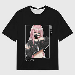 Мужская футболка оверсайз Zero Two